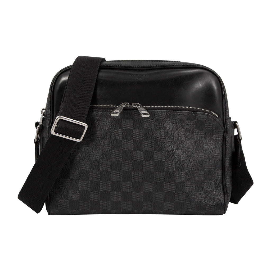 Bandolera Dayton Reporter MM Damier Graphite