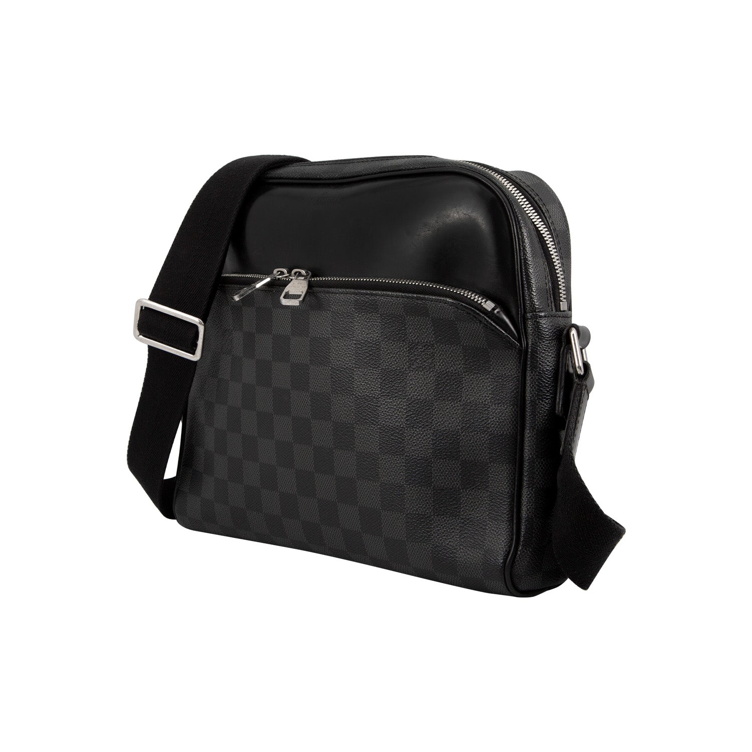 Bandolera Dayton Reporter MM Damier Graphite