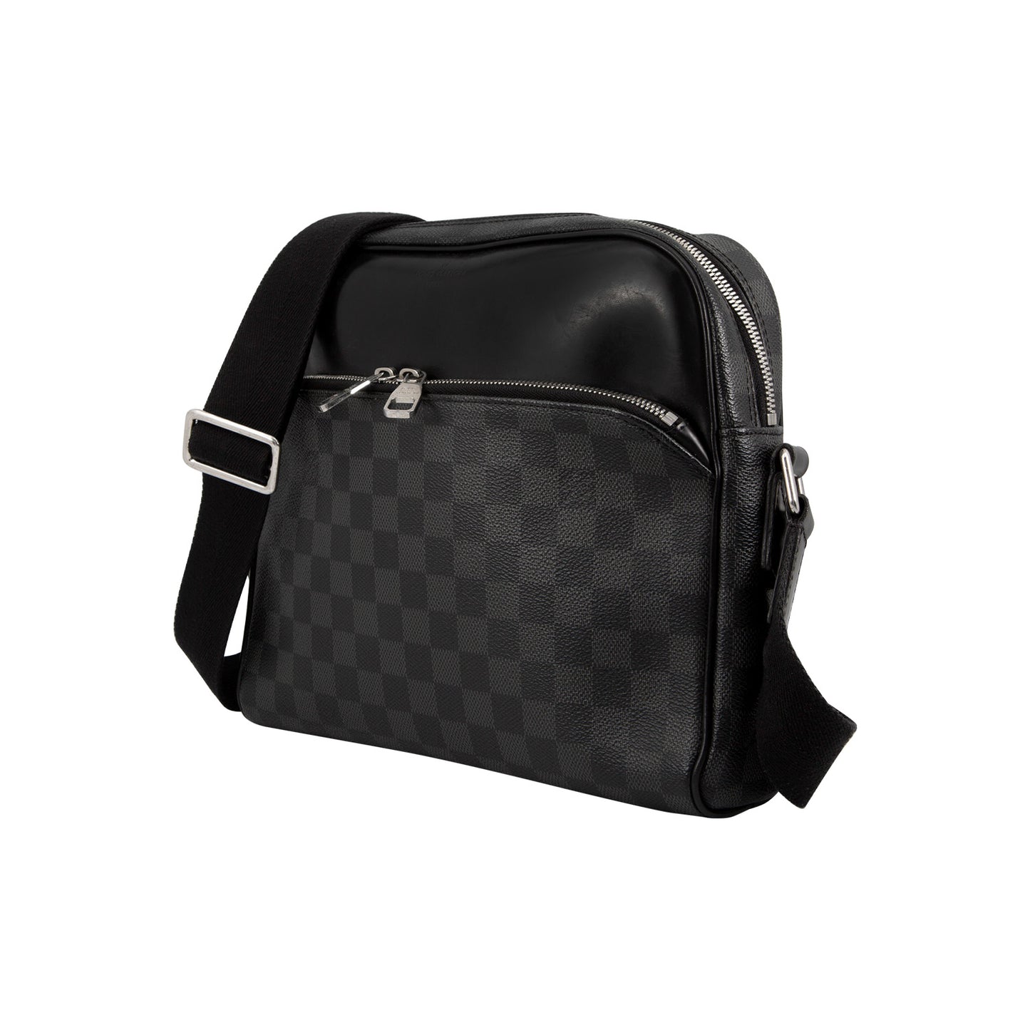 Bandolera Dayton Reporter MM Damier Graphite