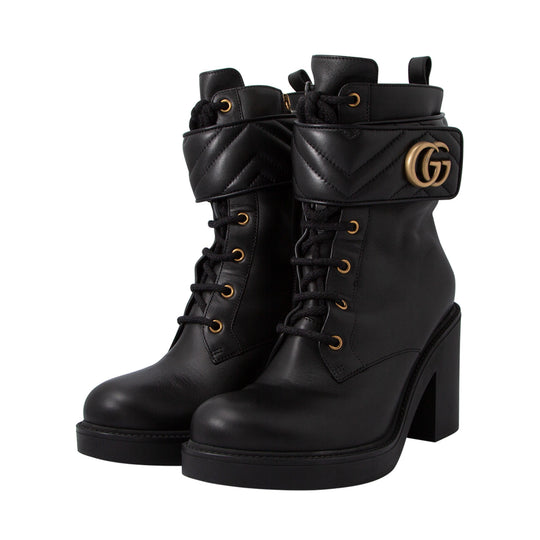 Botas Negras De Tacón Alto