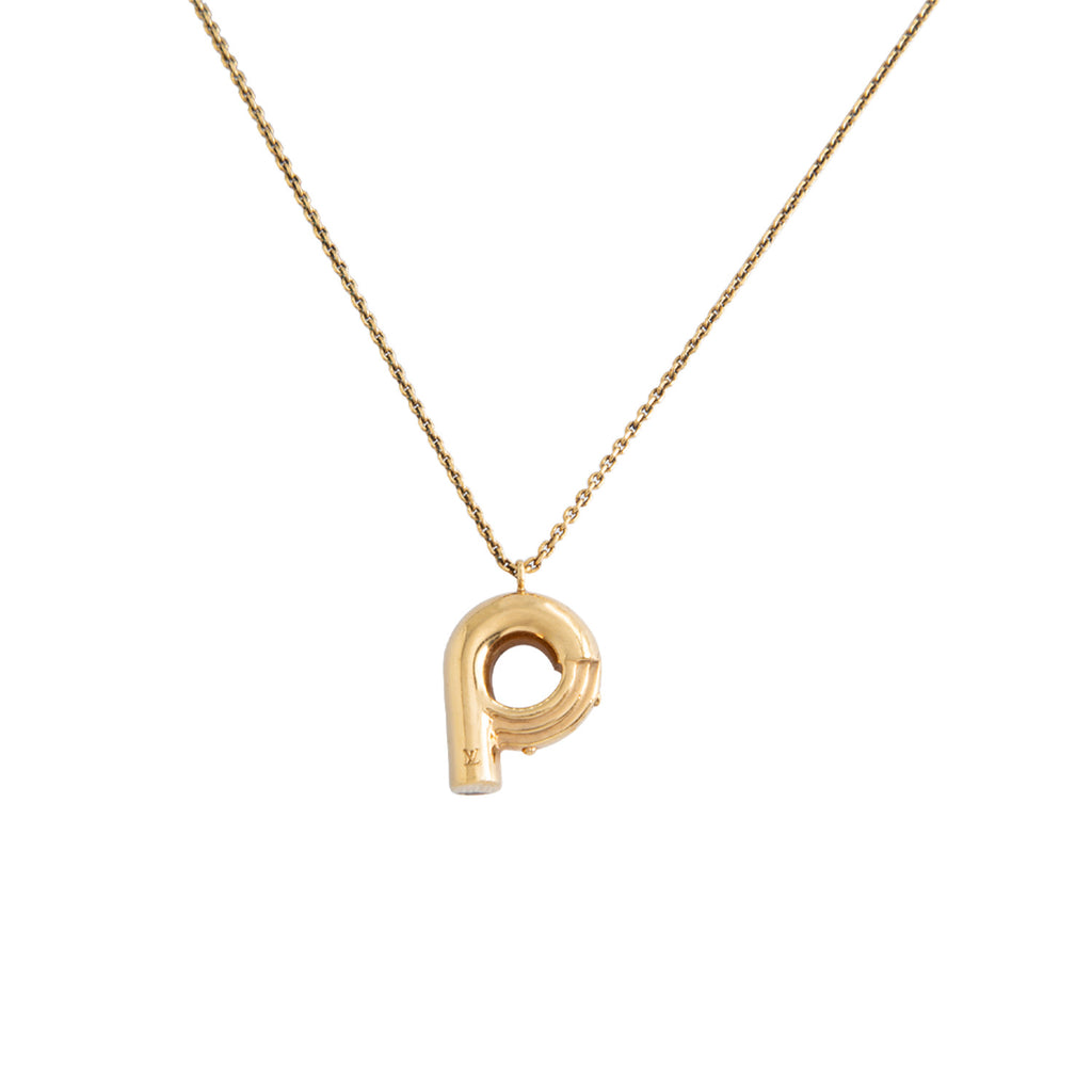 Collar LV & Me Letra P