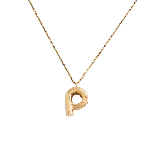 Collar LV & Me Letra P