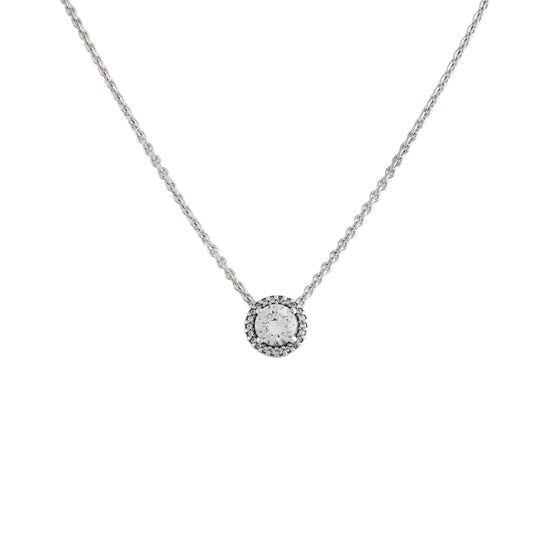 Collar Halo Redondo Brillante