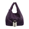 Bolso En Piel Morada - Boutique San Agustín