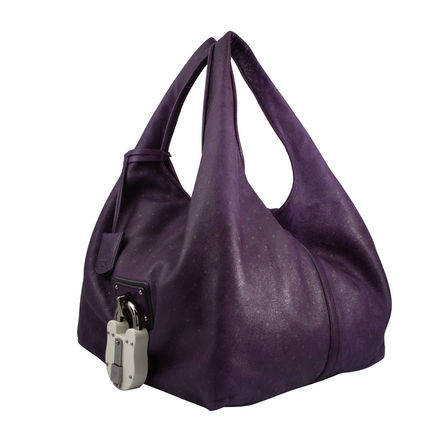 Bolso En Piel Morada - Boutique San Agustín