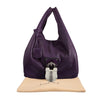 Bolso En Piel Morada - Boutique San Agustín