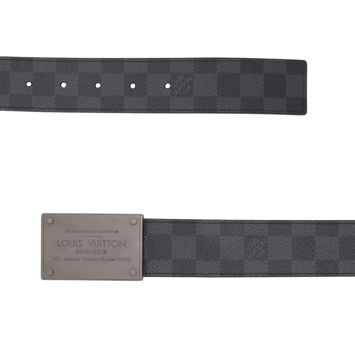 Cinturón Damier Inventeur