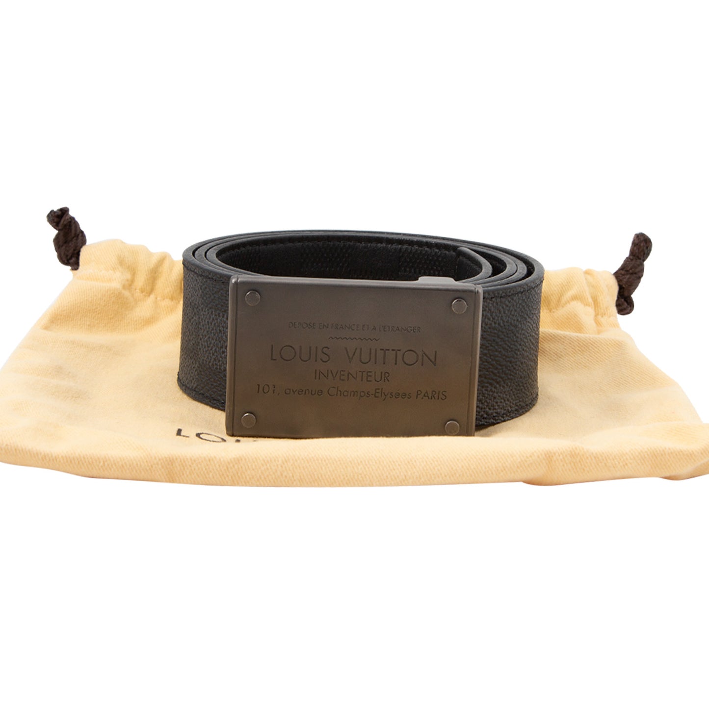 Cinturón Damier Inventeur