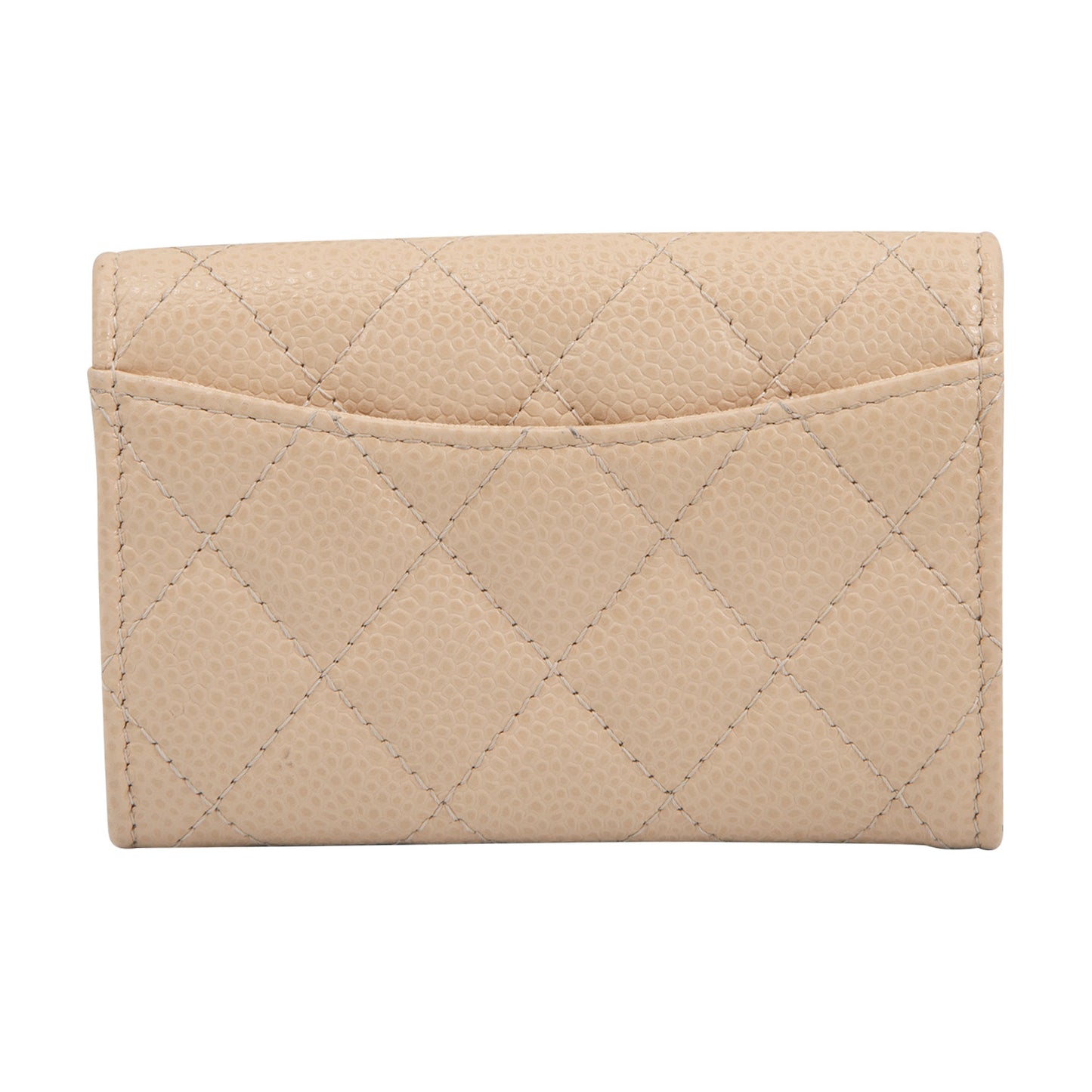 Monedero Clásico Beige