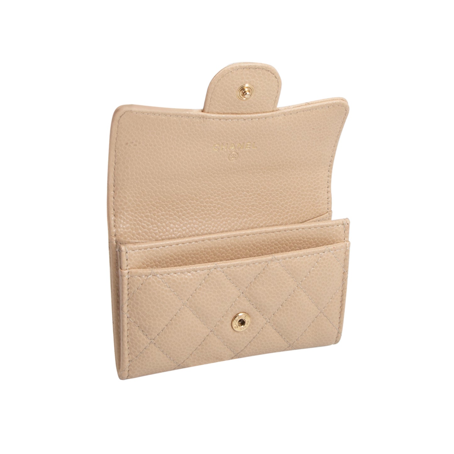 Monedero Clásico Beige