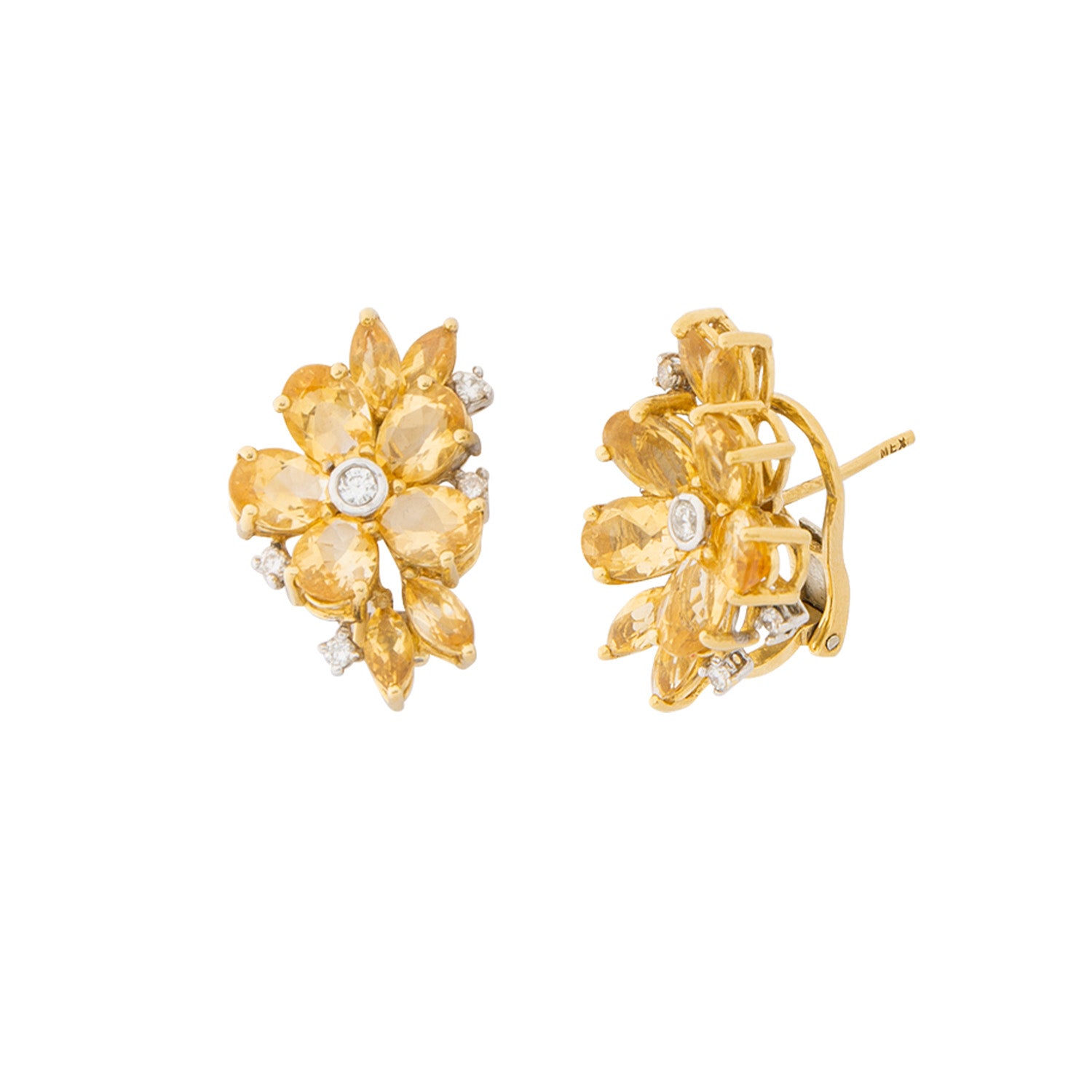 Aretes Diseño Flor - Boutique San Agustín