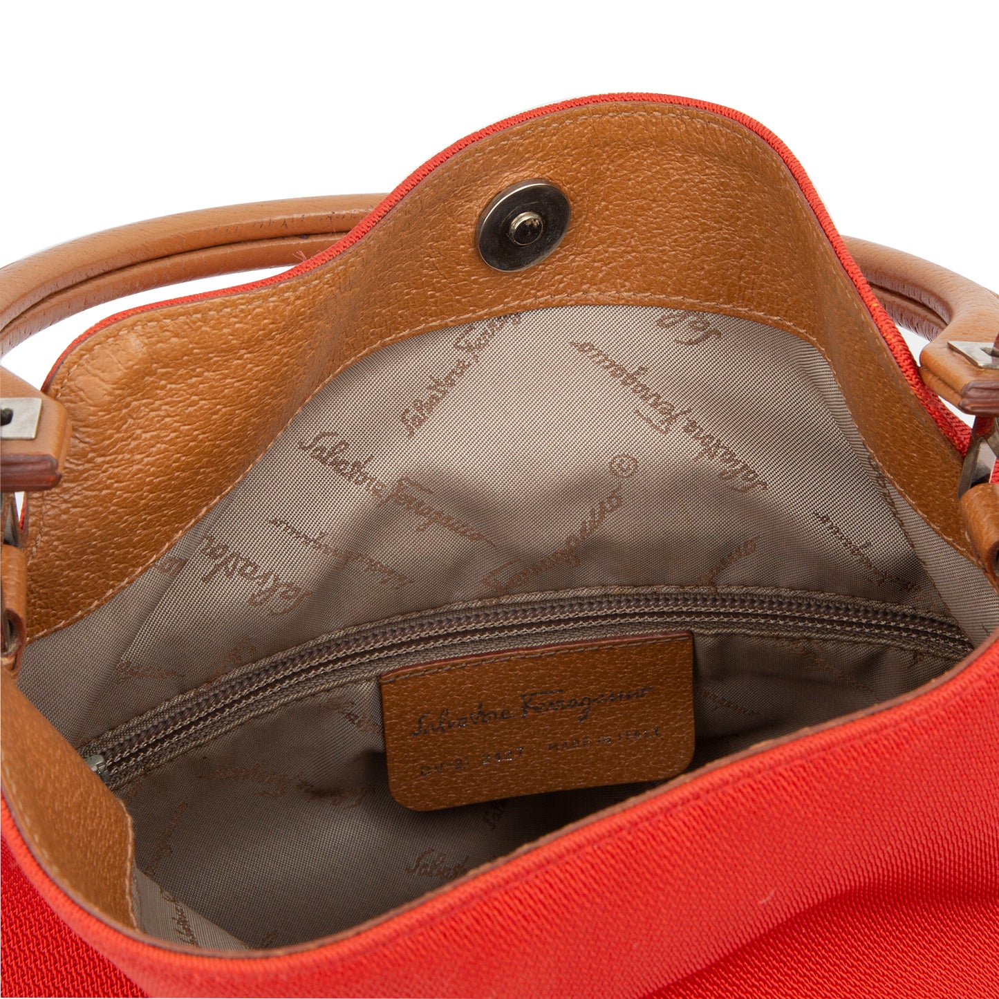 Bolso En Color Rojo