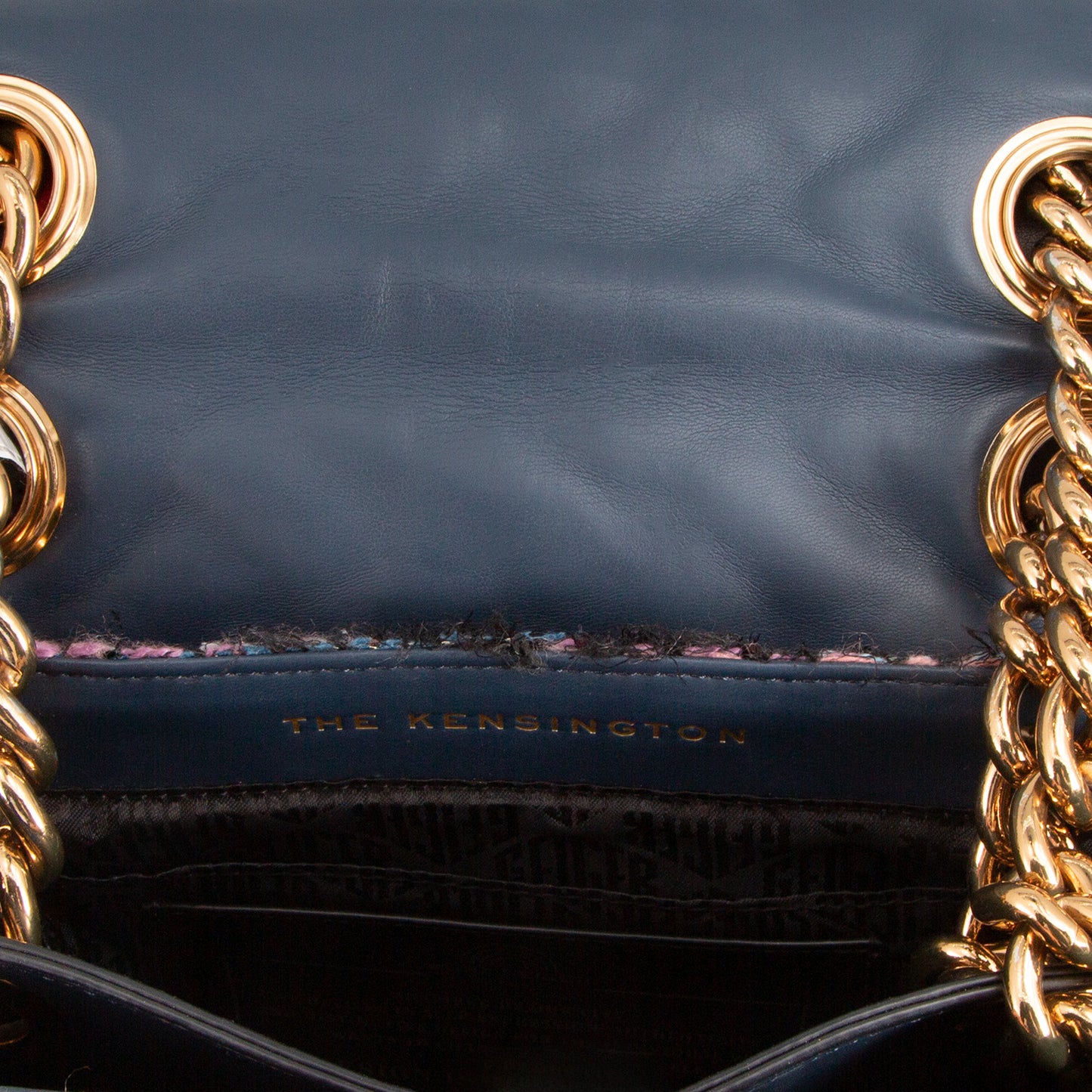 Crossbody Black Tweed Kensington