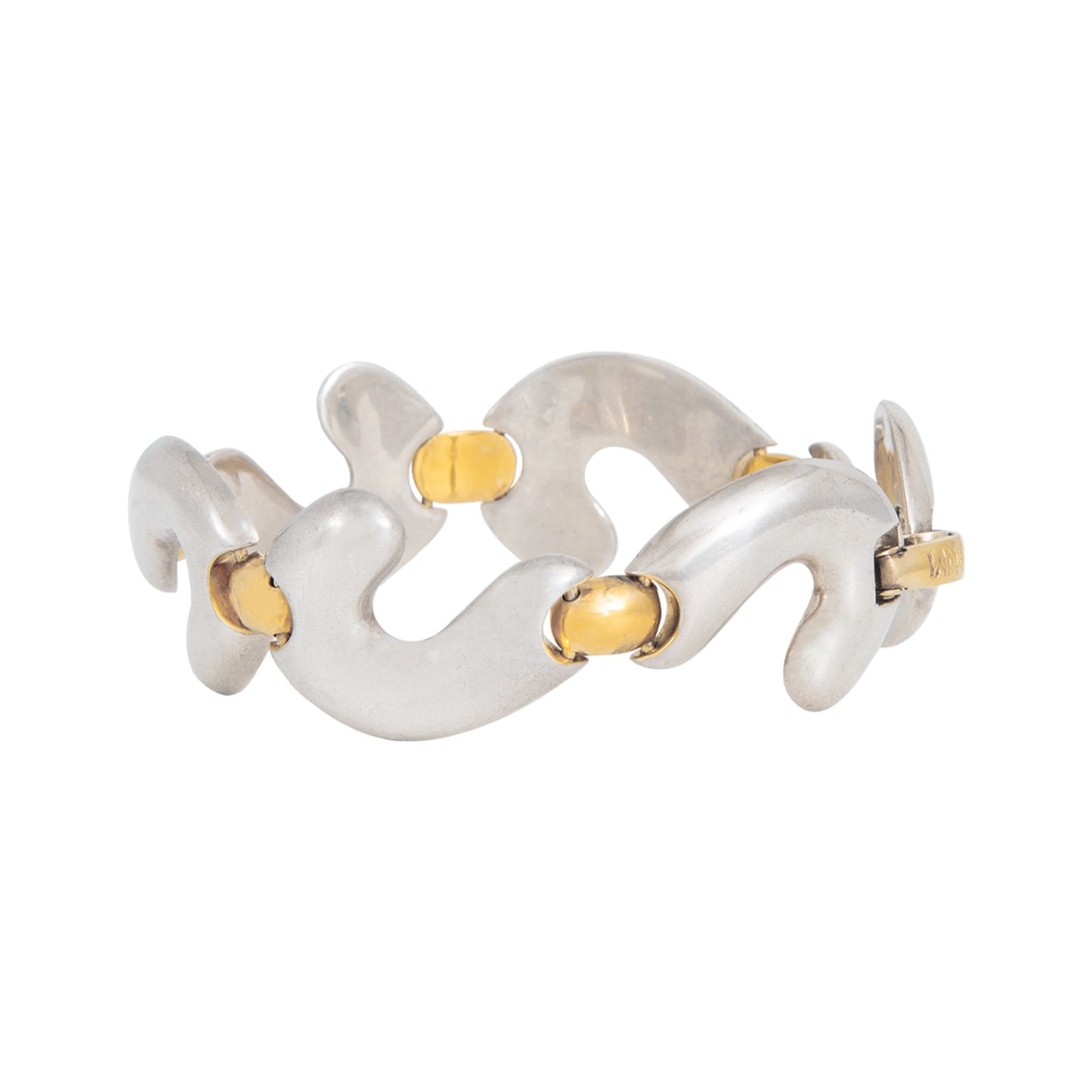 VENDIDO Brazalete De Eslabones Entrelazados