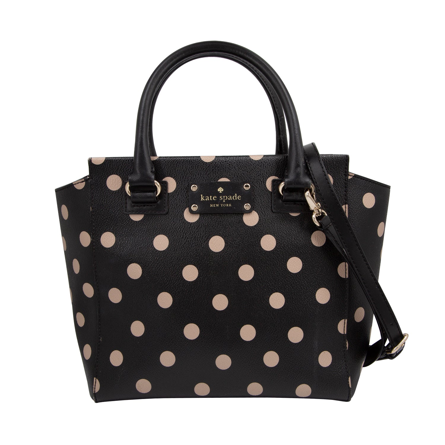 VENDIDO Bolso En Piel Con Lunares - Boutique San Agustín