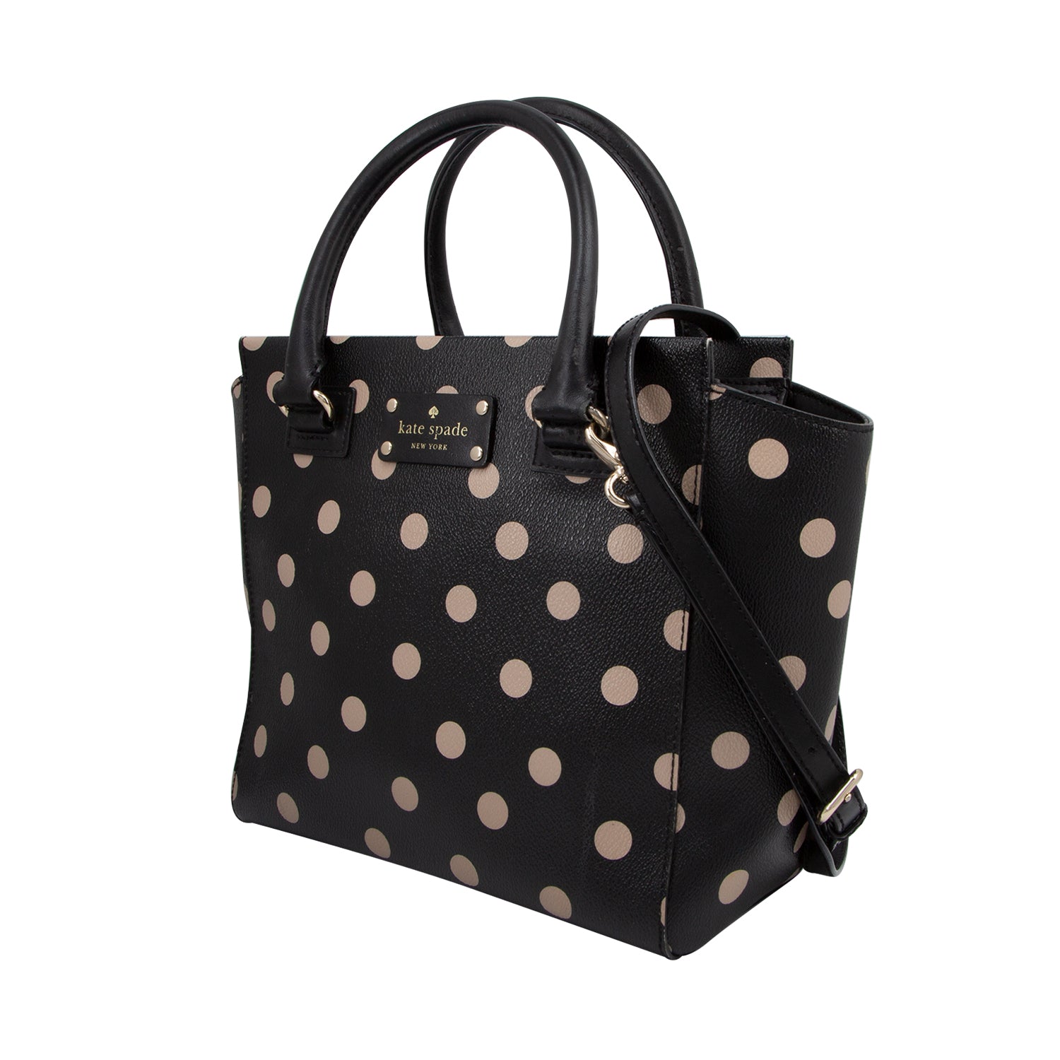 VENDIDO Bolso En Piel Con Lunares - Boutique San Agustín