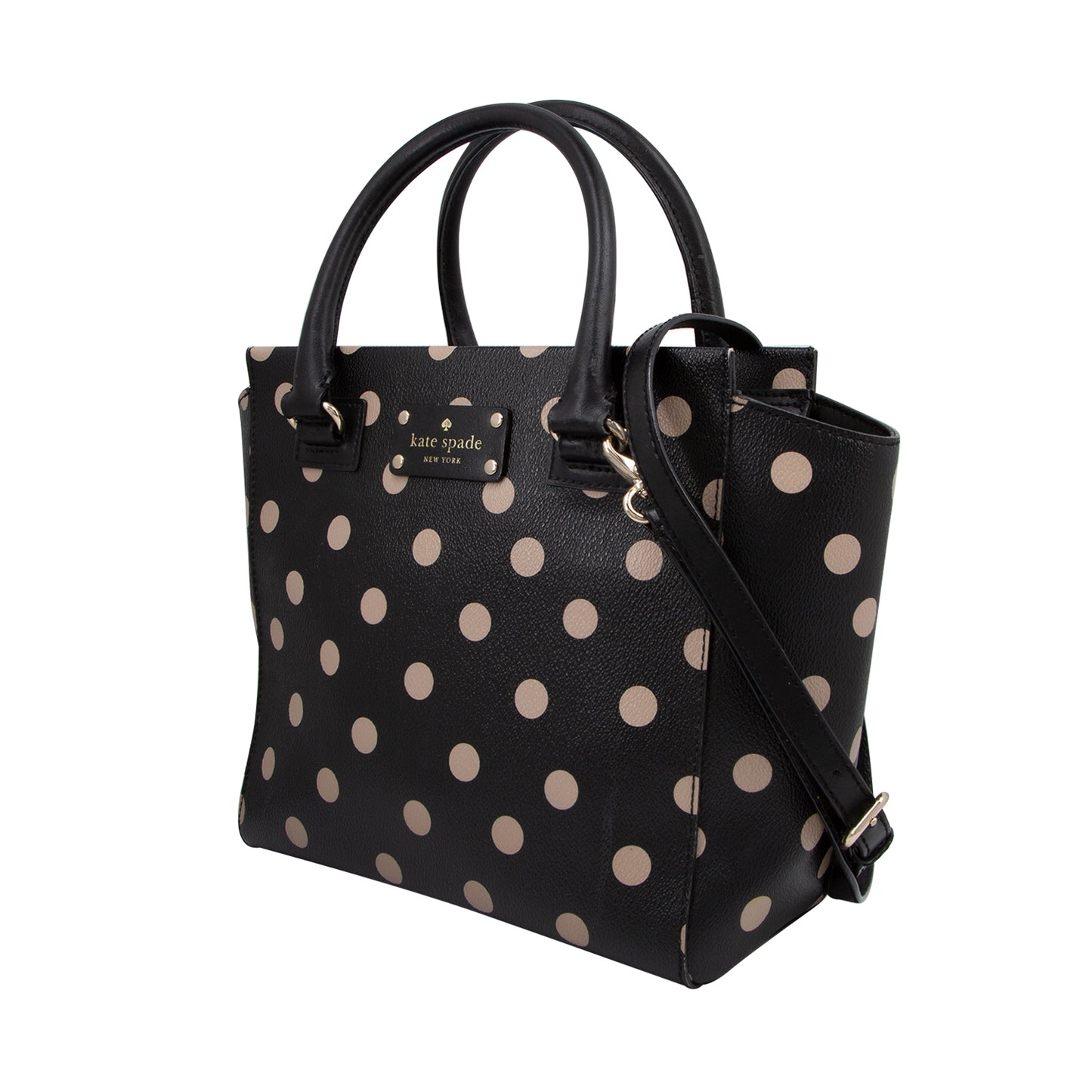 Bolso En Piel Con Lunares