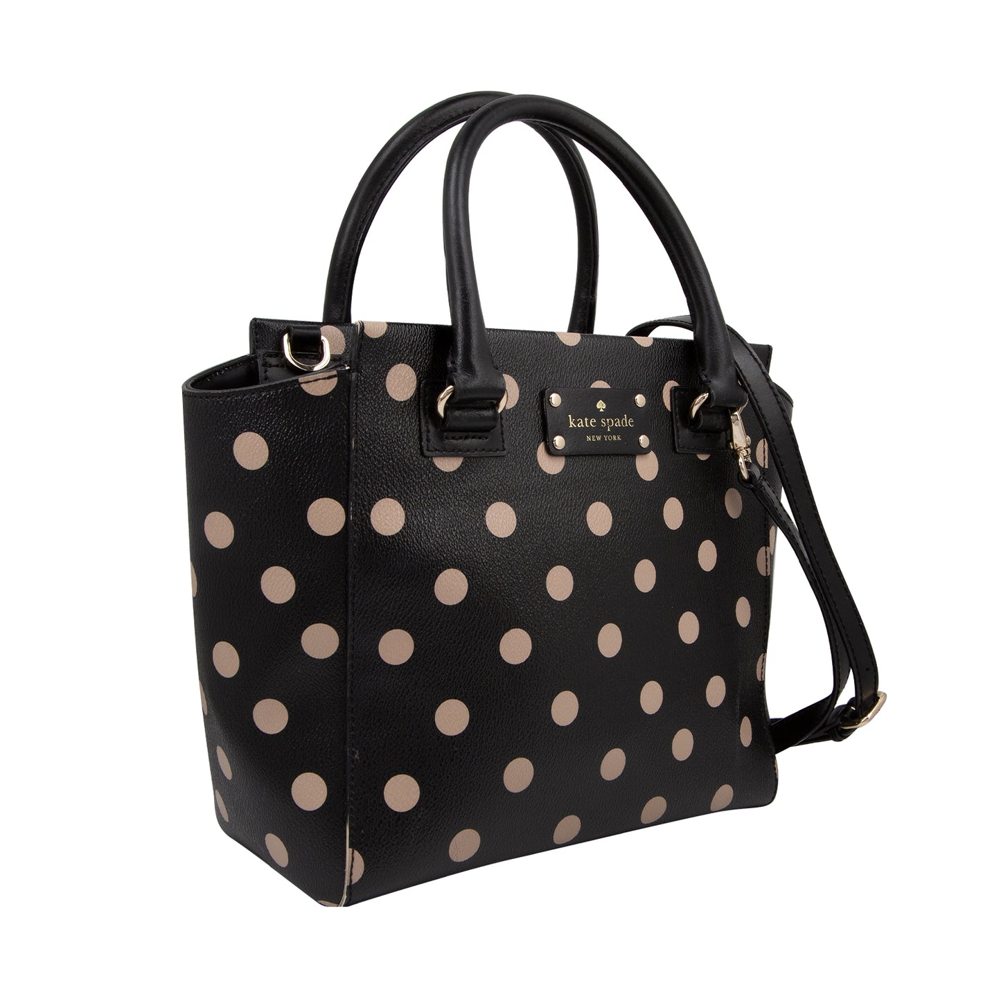 Bolso En Piel Con Lunares