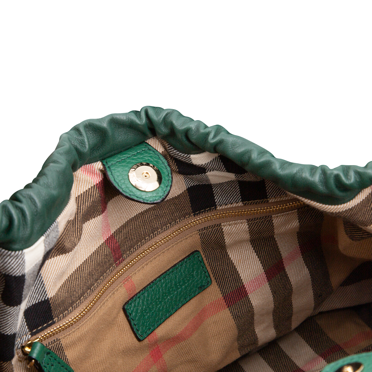 Bolsa Green Calf Leather - Boutique San Agustín