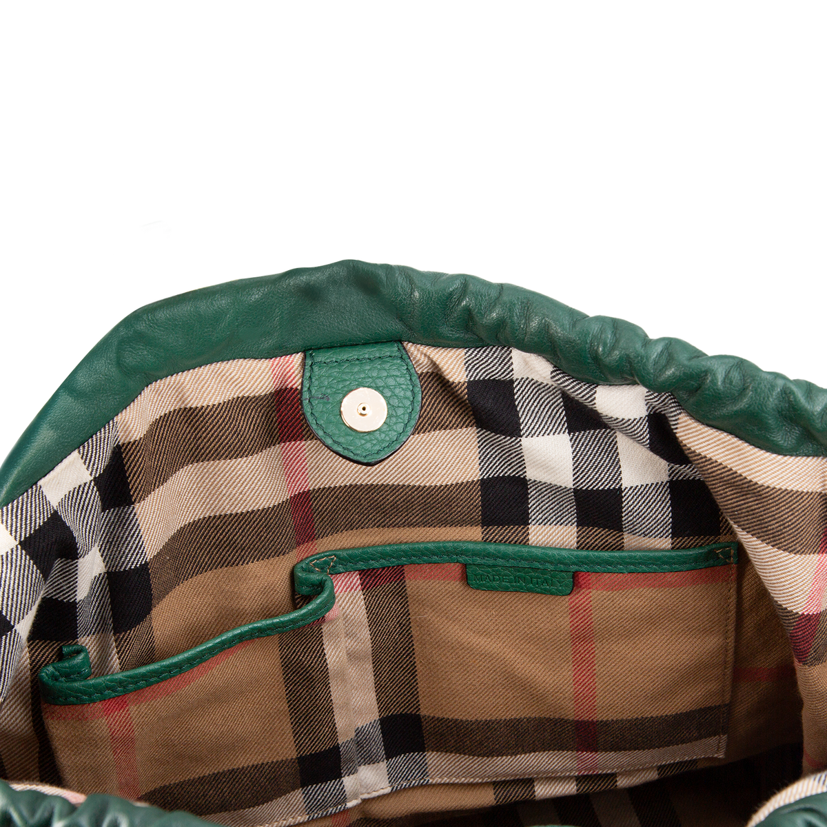 Bolsa Green Calf Leather - Boutique San Agustín
