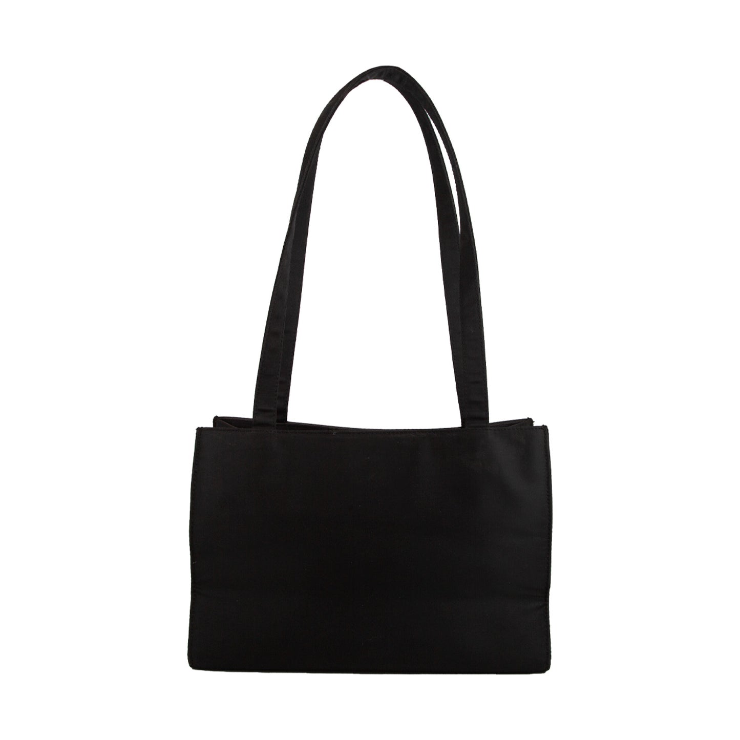 Bolso En Nylon Color Negro