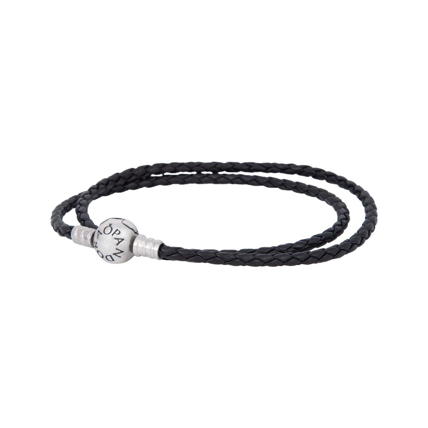 Pulsera Moments en Piel Trenzada Doble