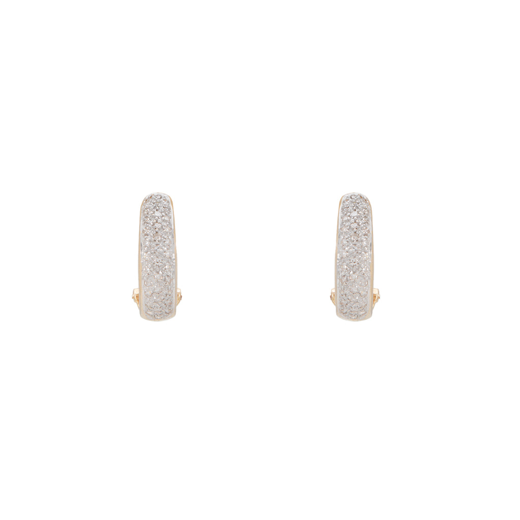 Arracadas con Pavé de Diamantes