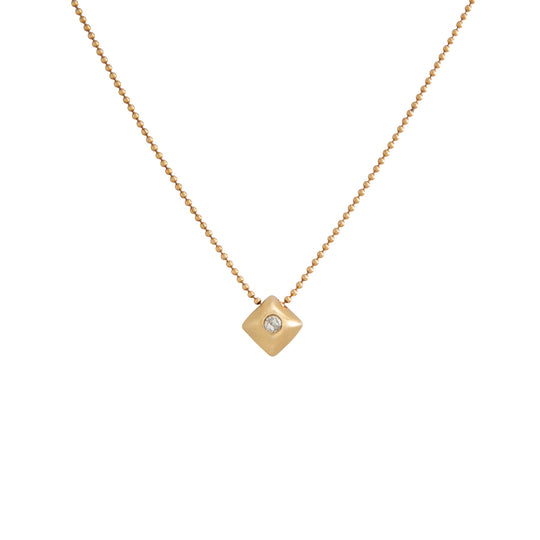 Gargantilla Dije Rombo