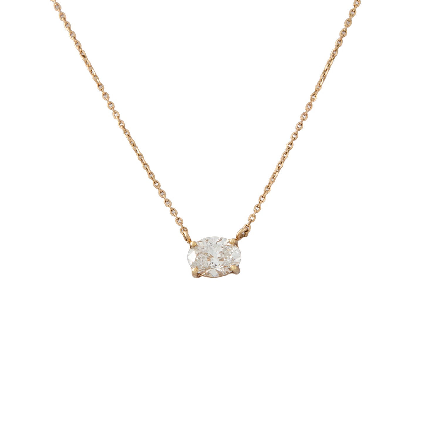 Gargantilla con Dije Corte Oval