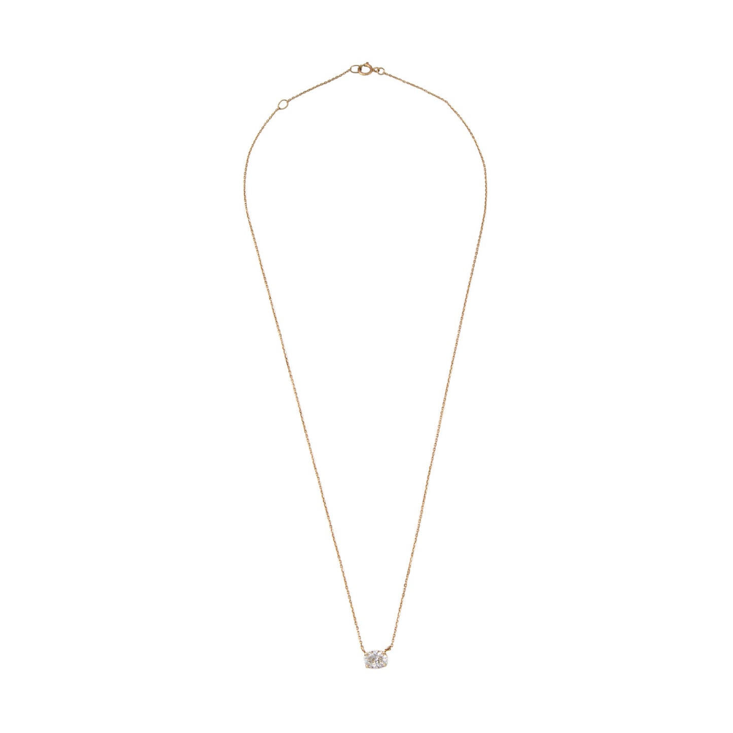 Gargantilla con Dije Corte Oval