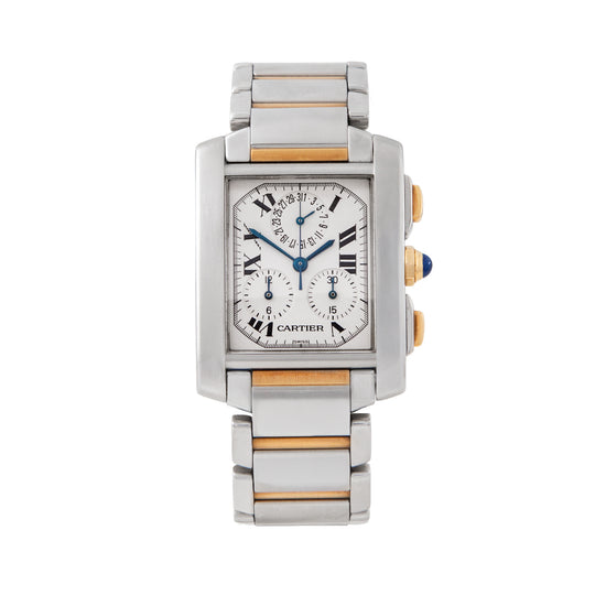 Cartier Tank Française Chronoflex