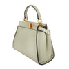 Bolso Vitello Seta Canvas FF Embroidered Mini Peekaboo Iconic Satchel