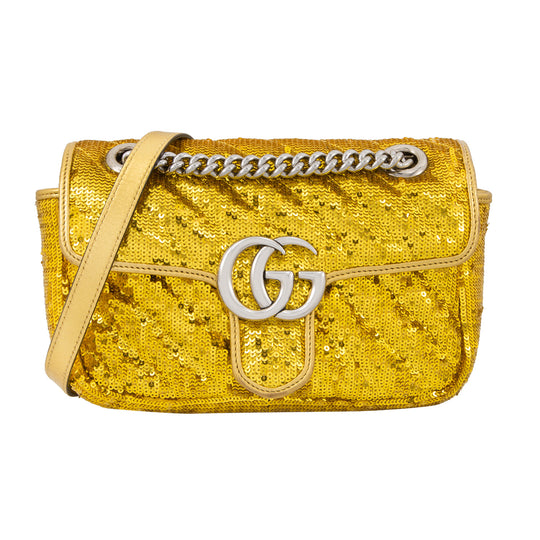 Crossbody Marmont Sequin GG