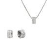 Juego de Collar y Aretes 14k