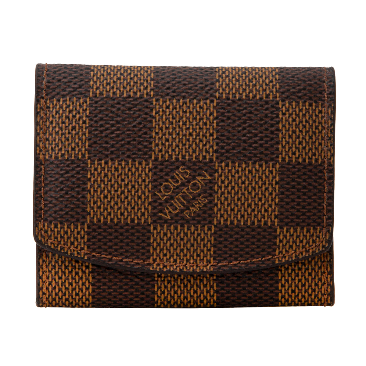 Estuche Damier Ebene para Mancuernillas