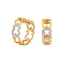 VENDIDO Aretes Silueta Osos 18k