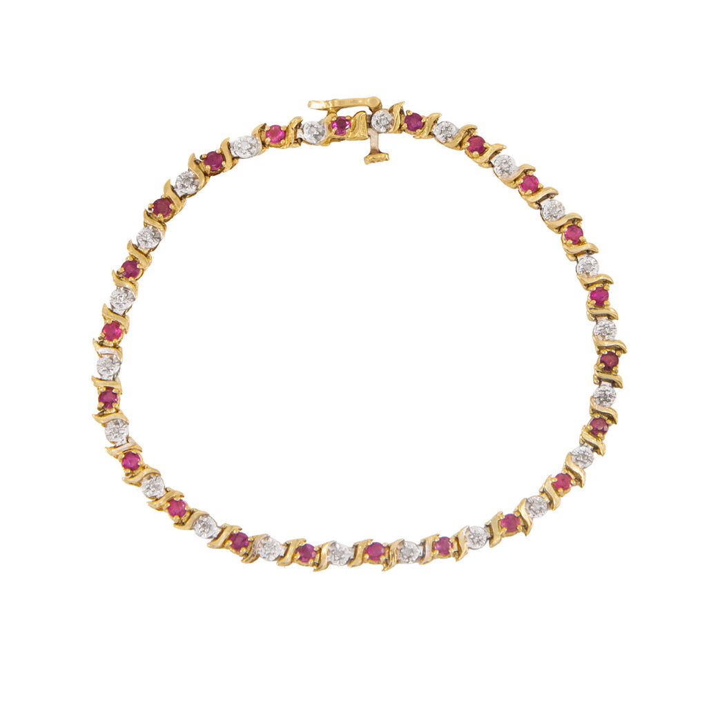 VENDIDO Pulsera Tejido Tenis