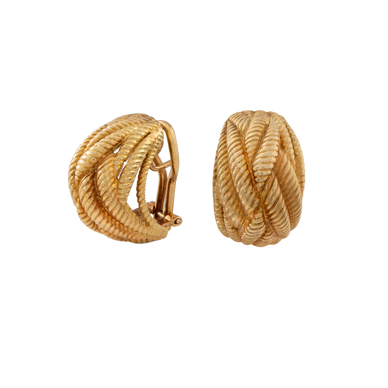 Aretes Entrelazados
