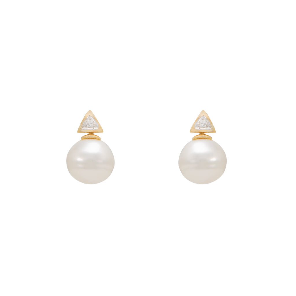 Aretes Con Perla