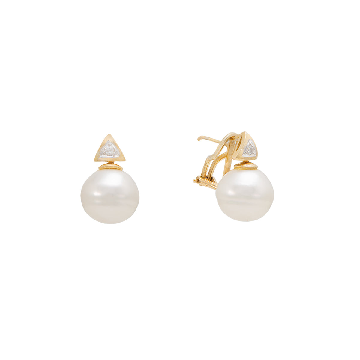 Aretes Con Perla
