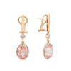 Aretes Colgantes en Oro Amarillo 14k