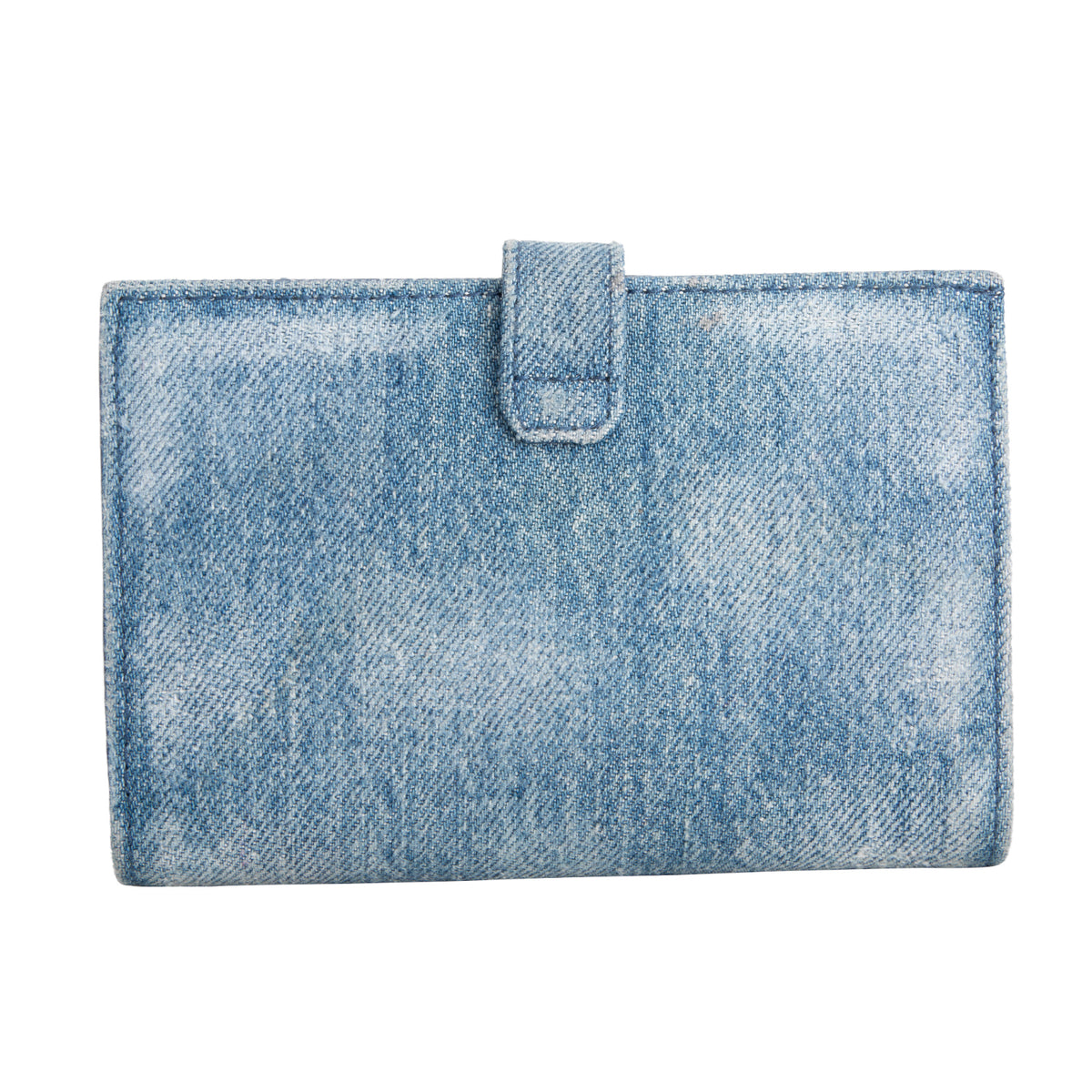 Cartera Medium 4G en Mezclilla Denim Color Azul