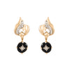 Aretes en Oro Amarillo de 14k con Diamantes