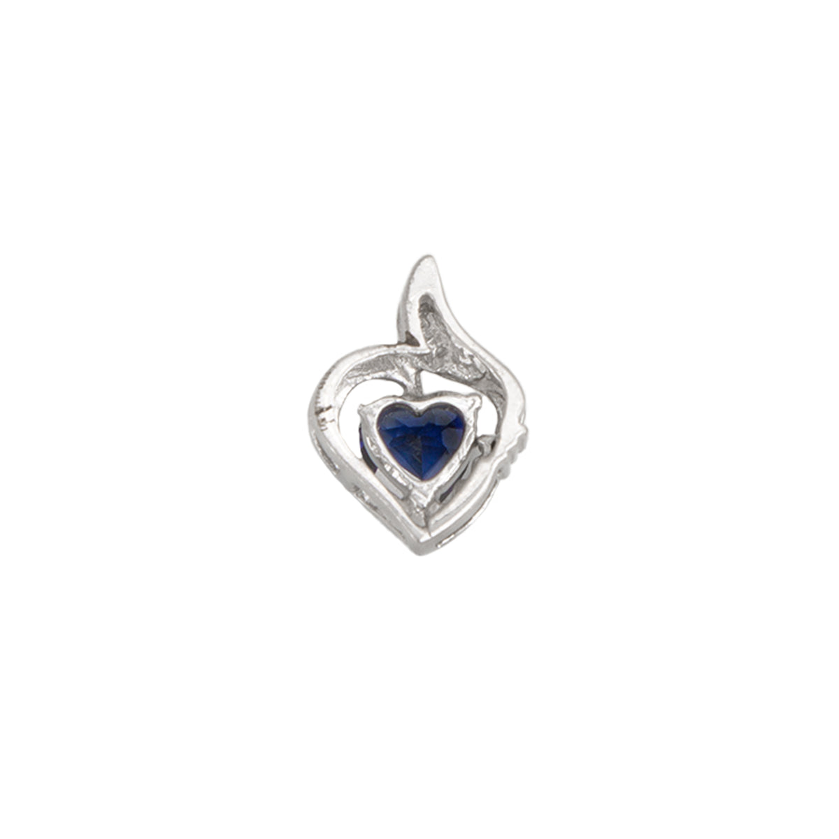 VENDIDO Juego de Aretes y Dije con Zafiros y Chispas de Diamante