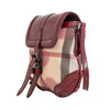 Crossbody en Lona Check con Corazones