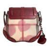 Crossbody en Lona Check con Corazones