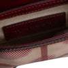 Crossbody en Lona Check con Corazones