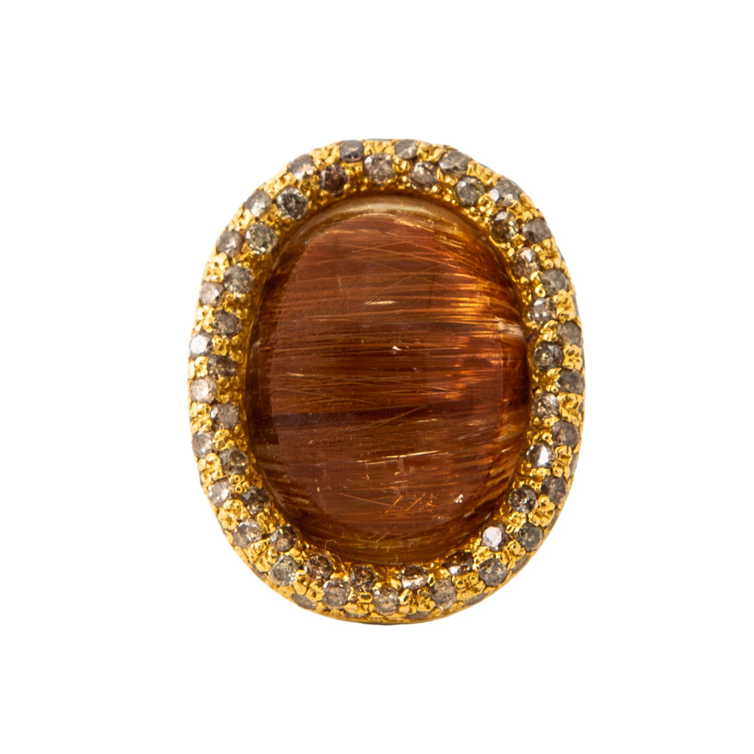 Anillo Cuarzo Rutilado