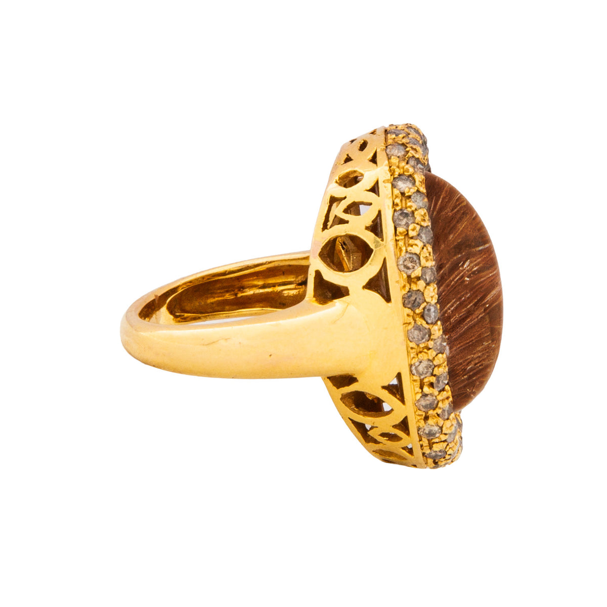 Anillo Cuarzo Rutilado