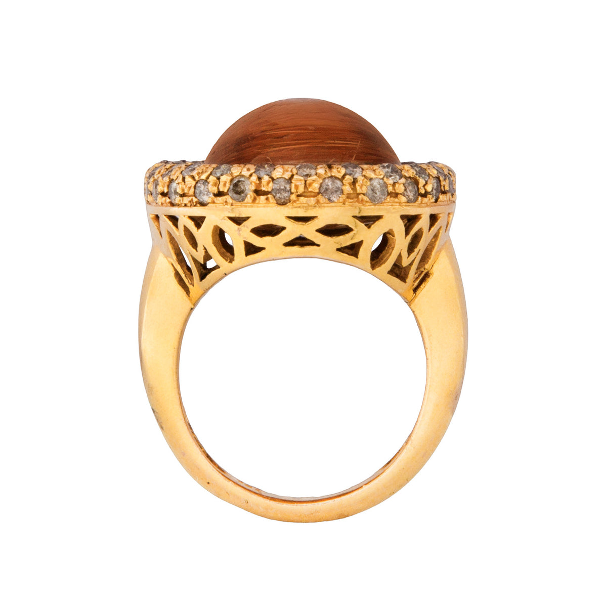 Anillo Cuarzo Rutilado